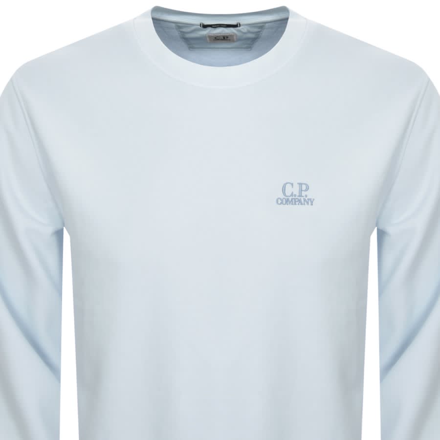 Image number 2 for CP Company Diagonal Sweatshirt Blue