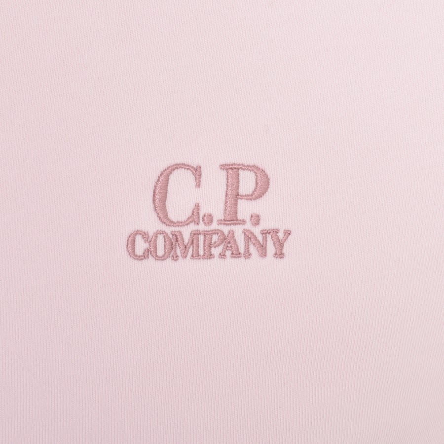 Image number 3 for CP Company Diagonal Sweatshirt Pink