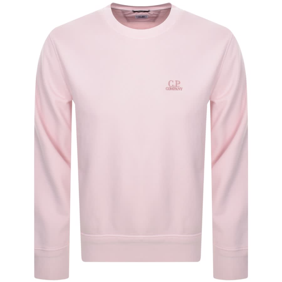 Image number 1 for CP Company Diagonal Sweatshirt Pink