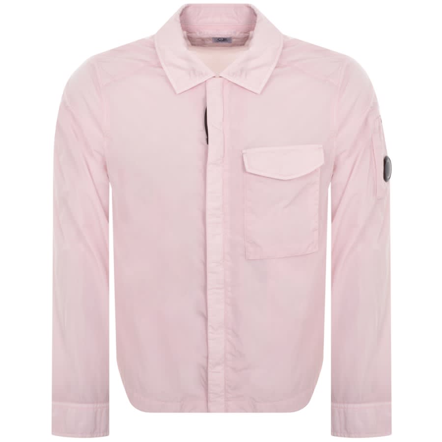 Image number 2 for CP Company Chrome R Overshirt Pink