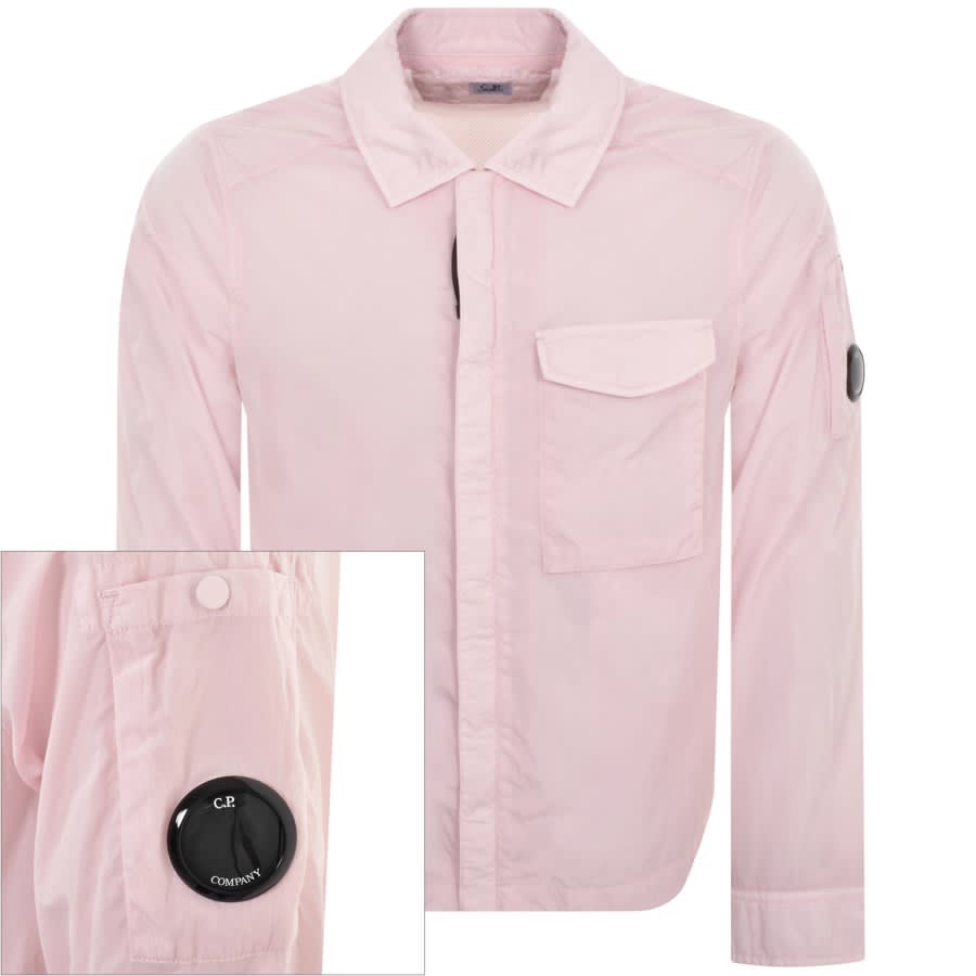 Image number 1 for CP Company Chrome R Overshirt Pink