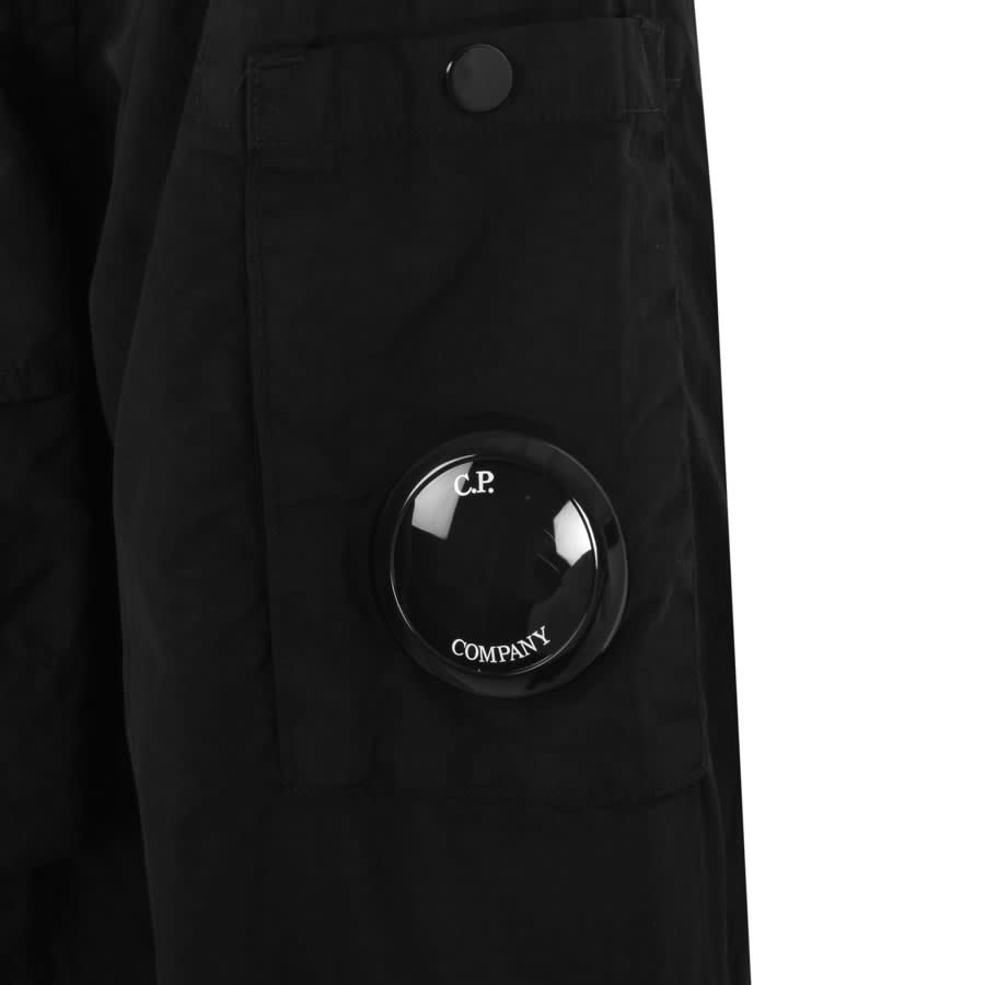 Image number 3 for CP Company Gabardine Utility Overshirt Black