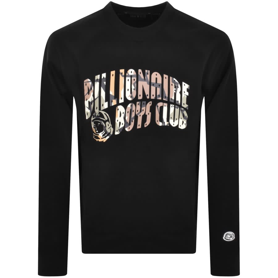 Image number 1 for Billionaire Boys Club Camo Arch Logo Sweatshirt Bl