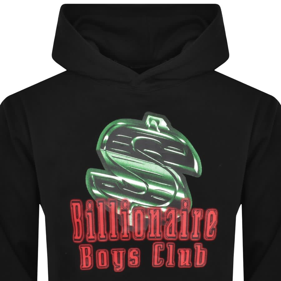 Image number 2 for Billionaire Boys Dollar Sign Logo Hoodie Black