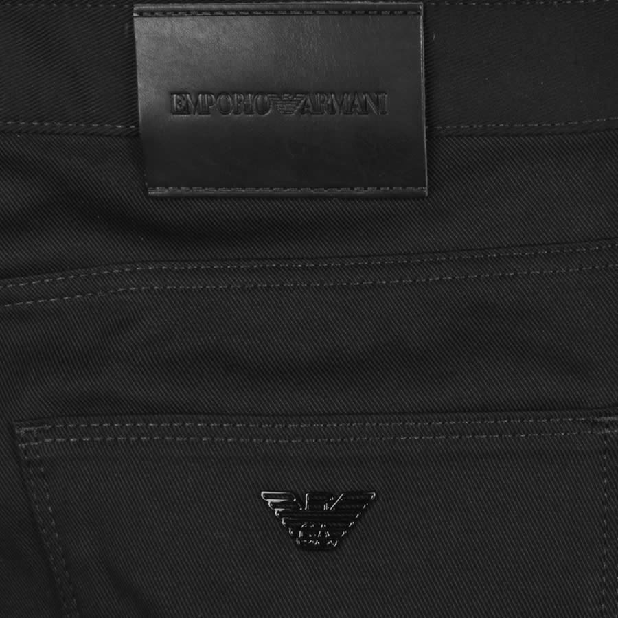 Emporio Armani J06 Trousers Black | Mainline Menswear