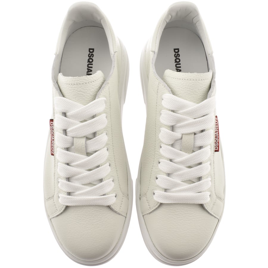 Image number 3 for DSQUARED2 Bumper Trainers Cream