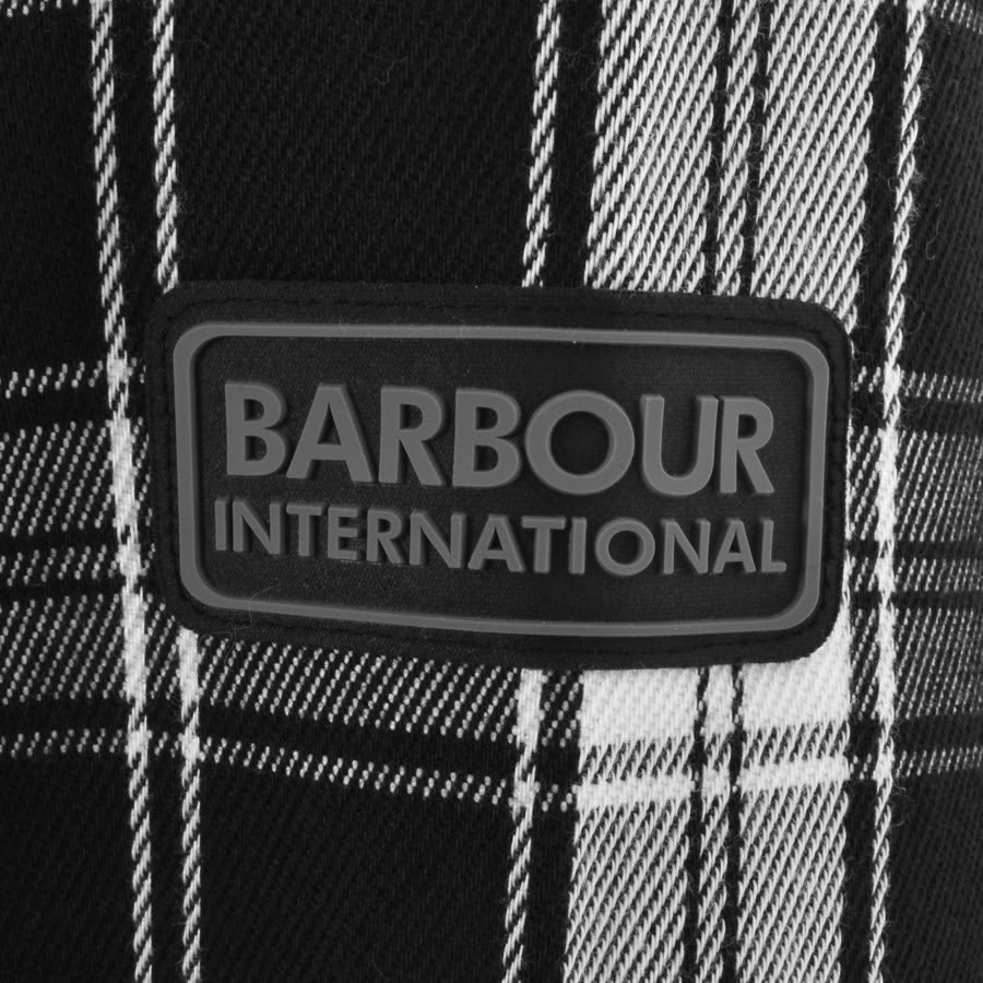 Image number 3 for Barbour International Diode Overshirt Black