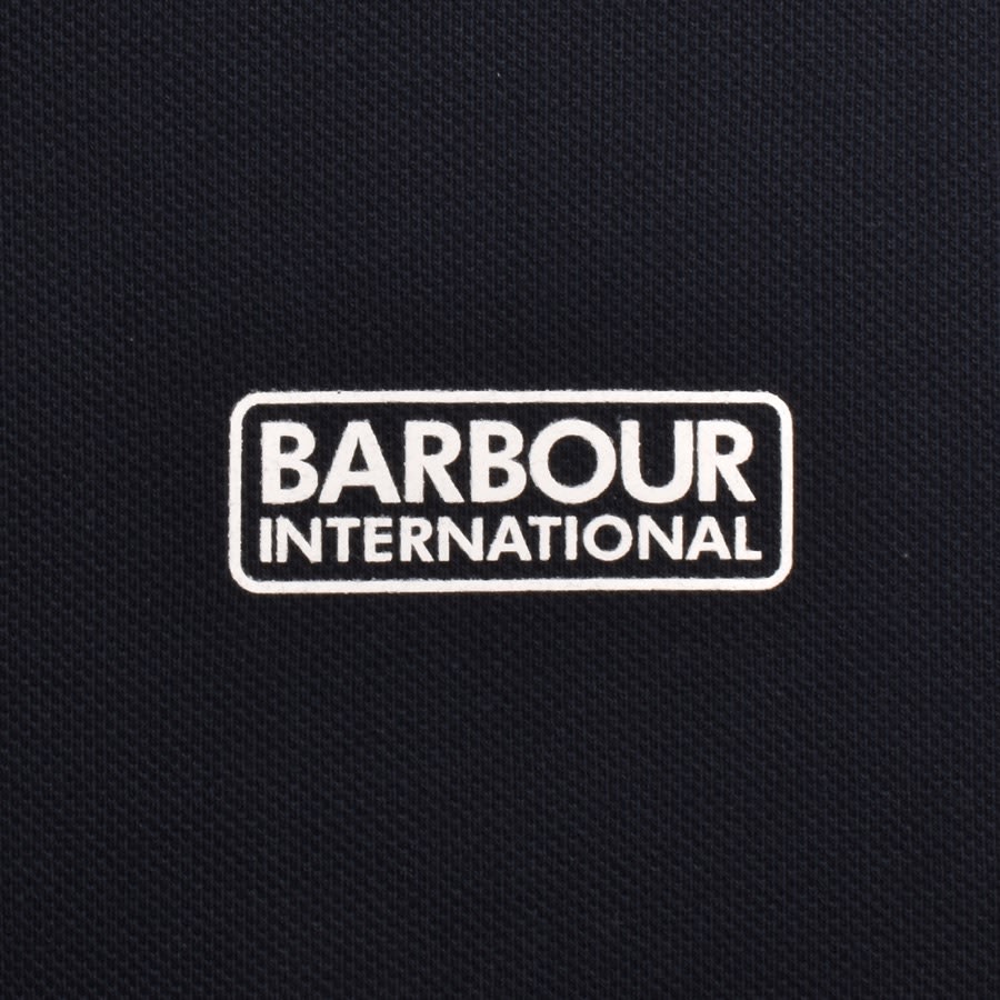 Image number 3 for Barbour International Essential Polo T Shirt Navy