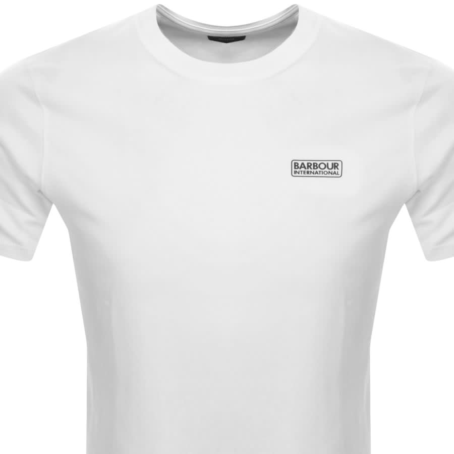 Image number 2 for Barbour International Logo T Shirt White