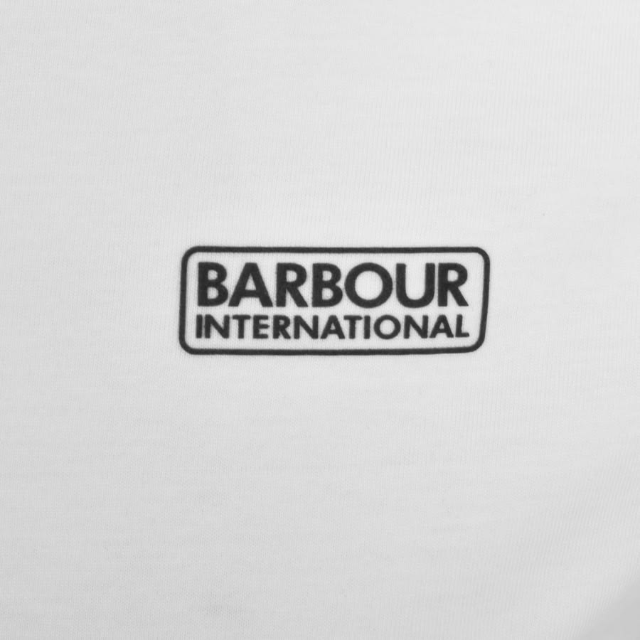 Image number 3 for Barbour International Logo T Shirt White