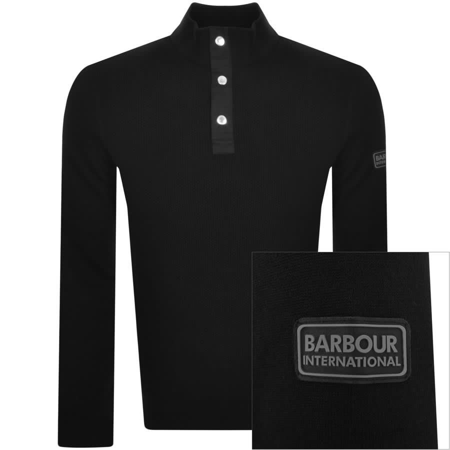 Image number 1 for Barbour International Murrey Jumper Black