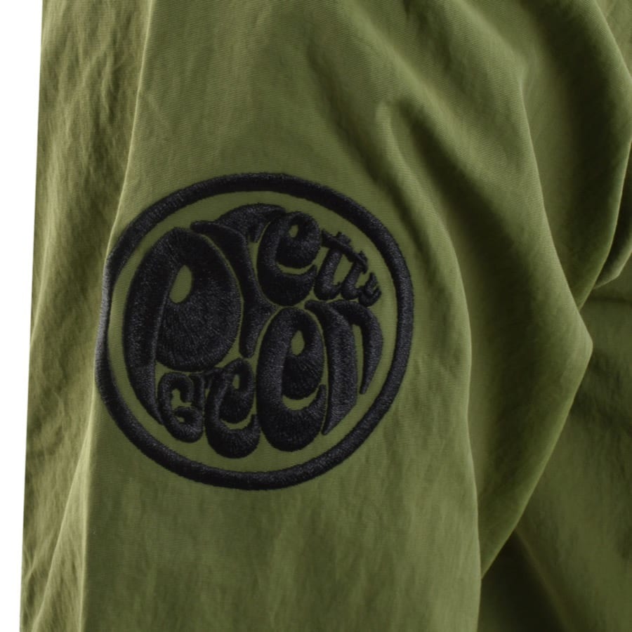 Pretty Green Heaton Zip Overshirt Green