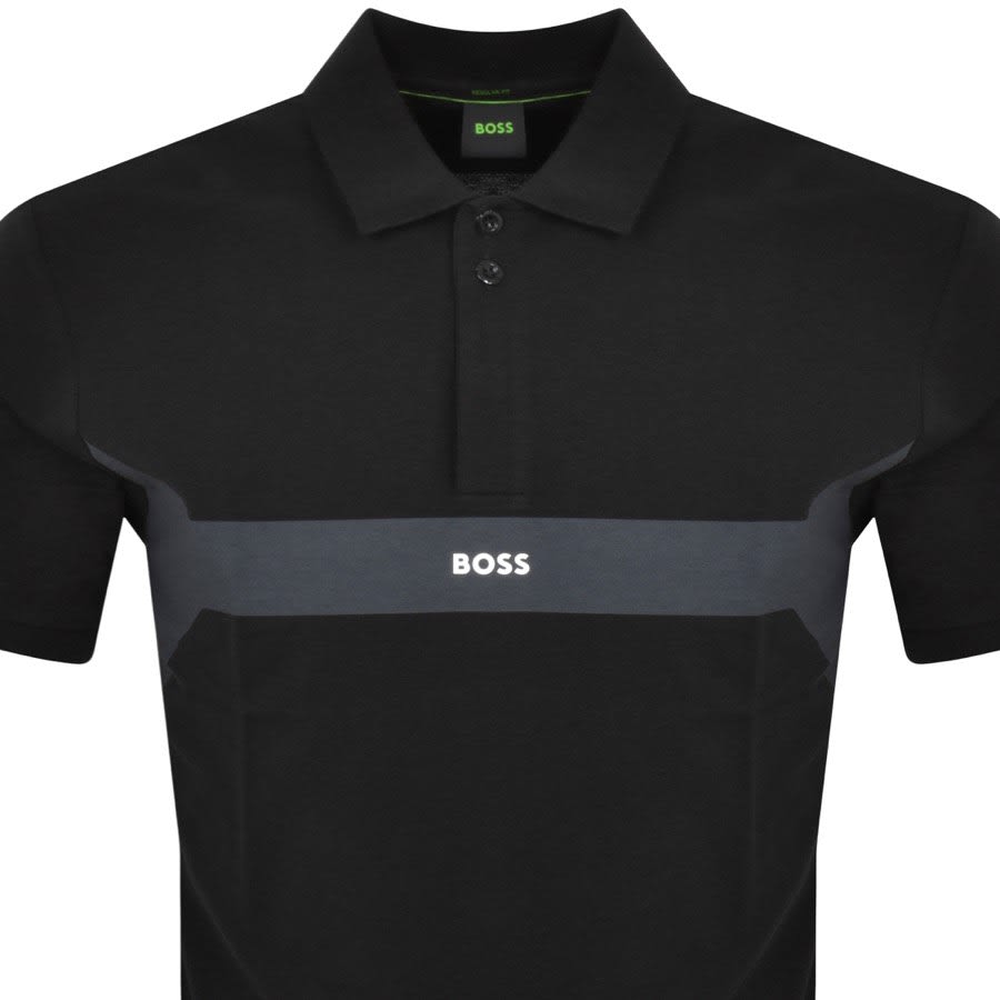 Image number 2 for BOSS Paddy 2 Polo T Shirt Black