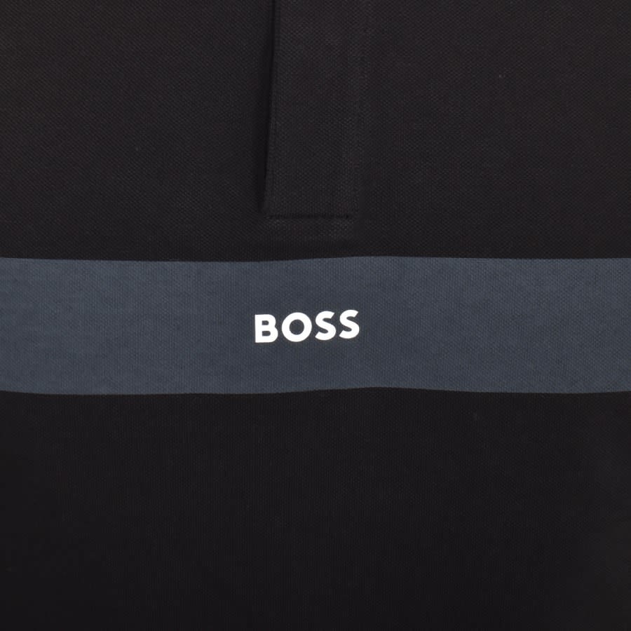 Image number 3 for BOSS Paddy 2 Polo T Shirt Black