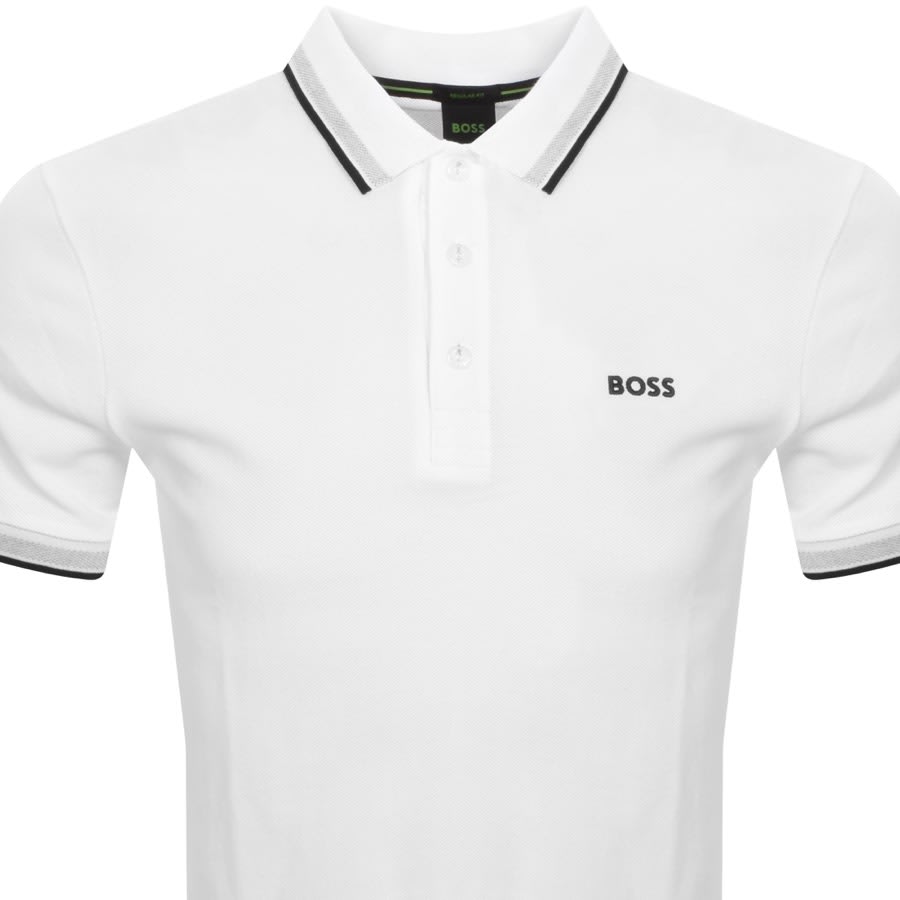 Image number 2 for BOSS Paddy Polo T Shirt White