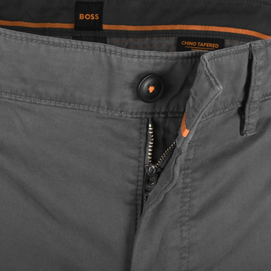 Image number 5 for BOSS Tapered Chinos Grey