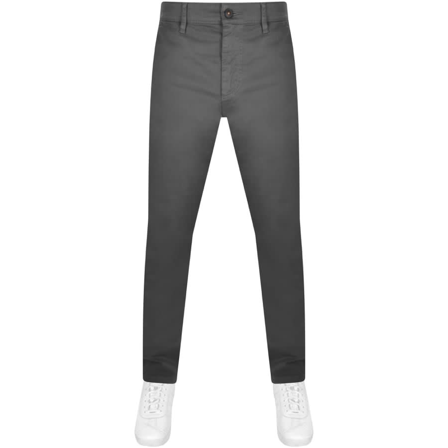 Image number 1 for BOSS Tapered Chinos Grey