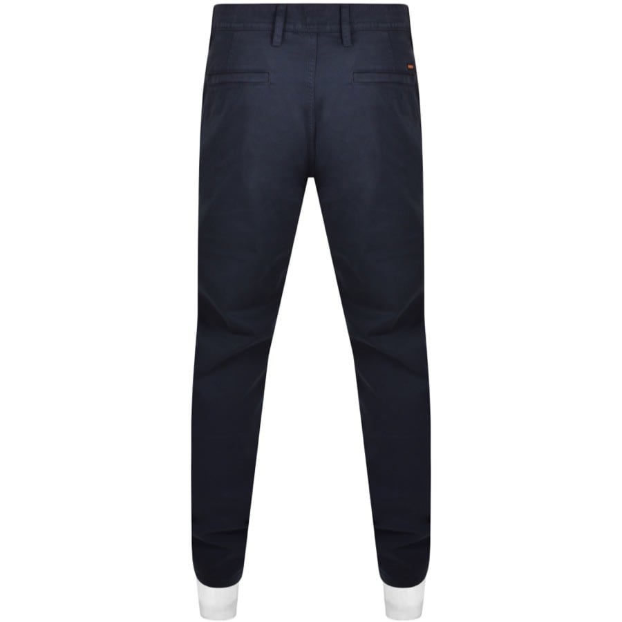 Image number 2 for BOSS Tapered Chinos Navy