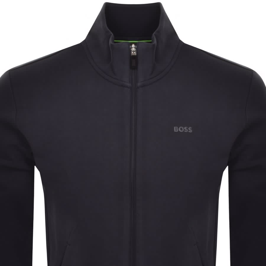 Image number 2 for BOSS Skaz Full Zip Sweatshirt Navy