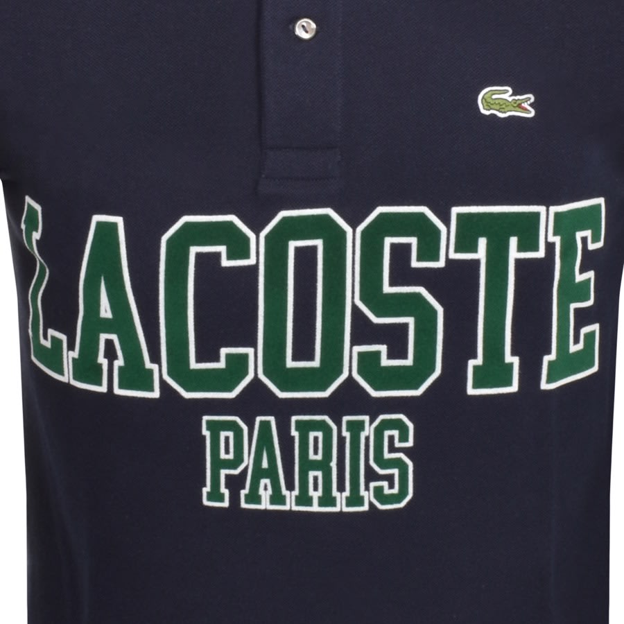 Lacoste paris polo outlet navy