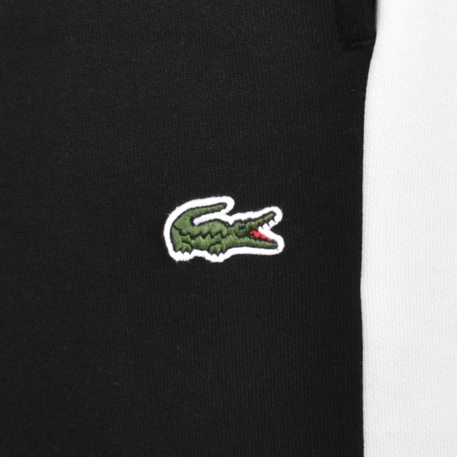 Image number 4 for Lacoste Logo Joggers Black