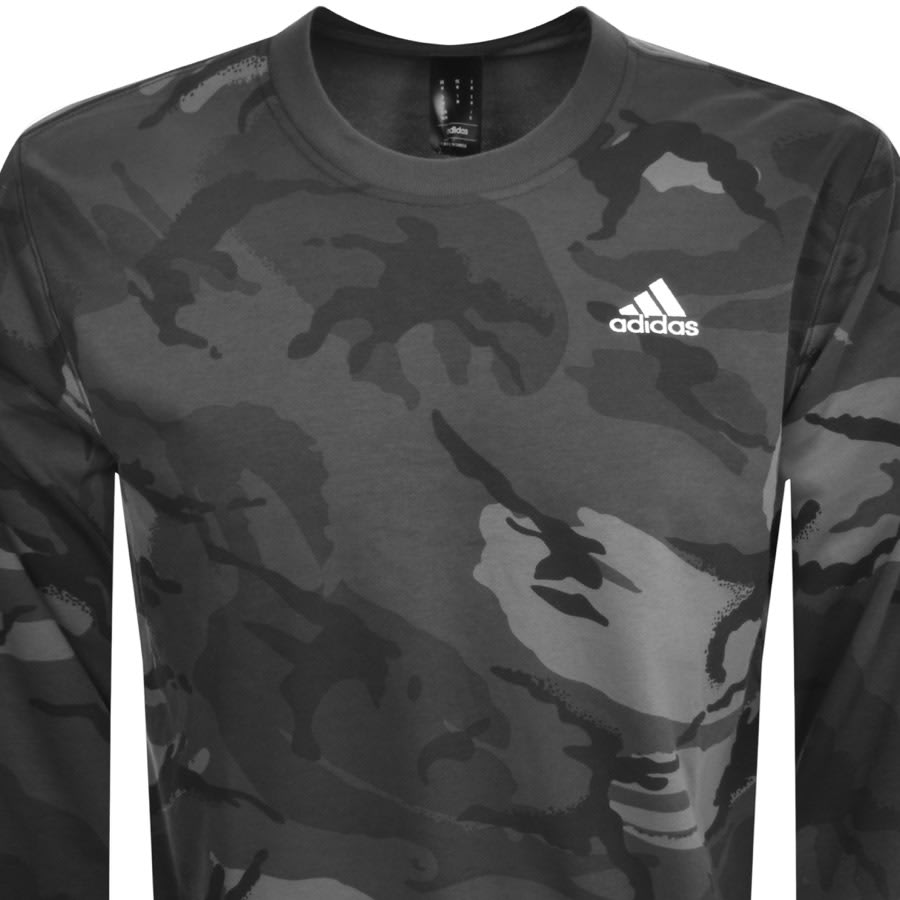 Image number 2 for adidas Sportswear Camouflage Sweatshirt Grey
