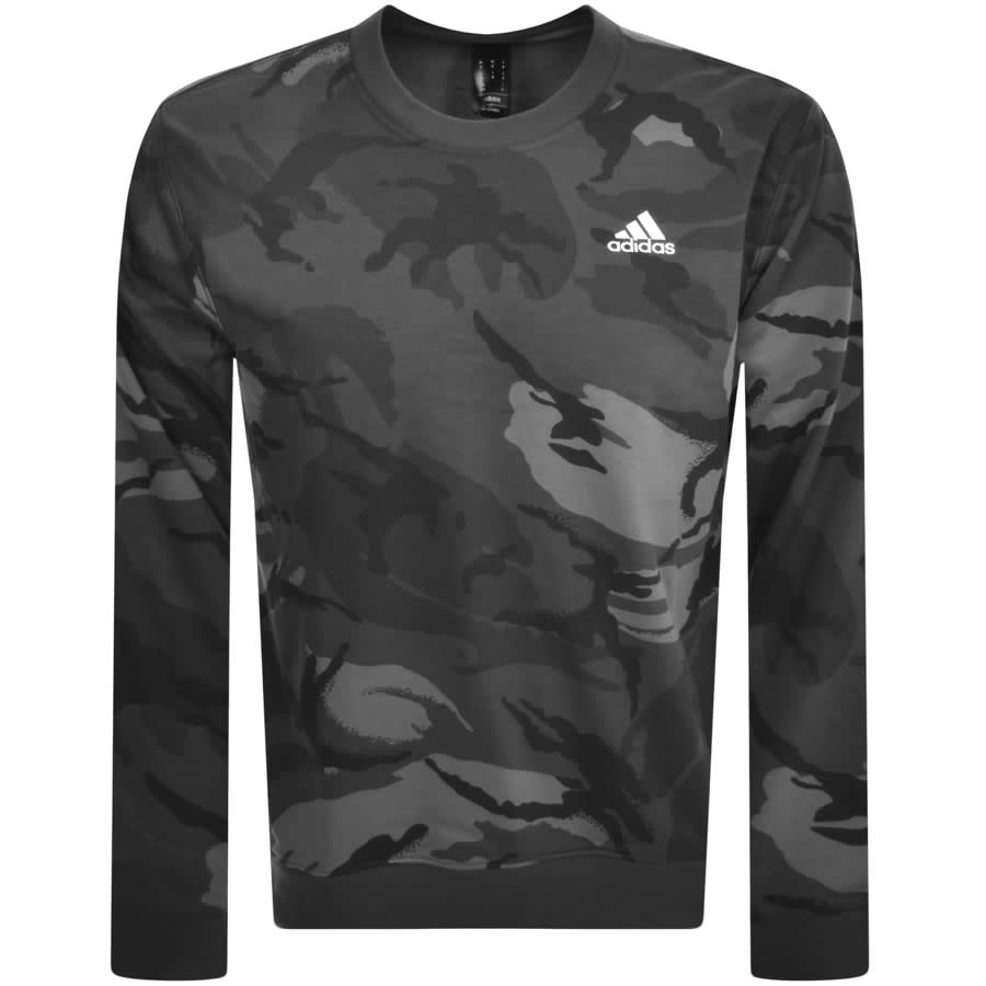 Image number 1 for adidas Sportswear Camouflage Sweatshirt Grey