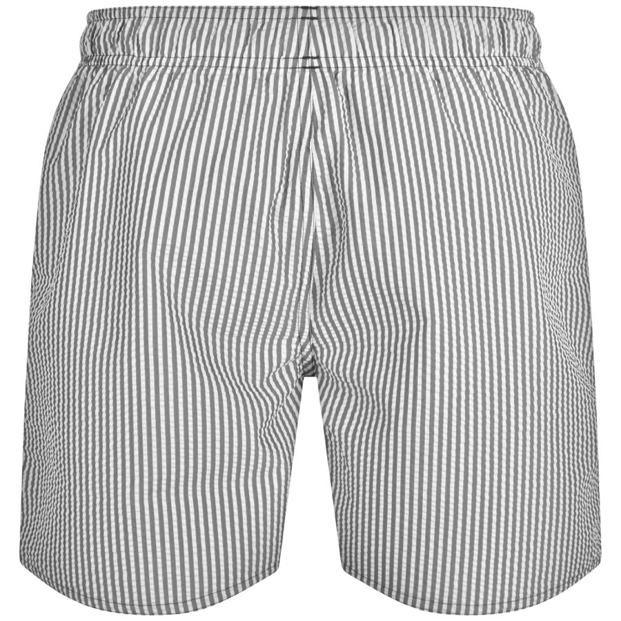 adidas Stripey Classics Swim Shorts White | Mainline Menswear
