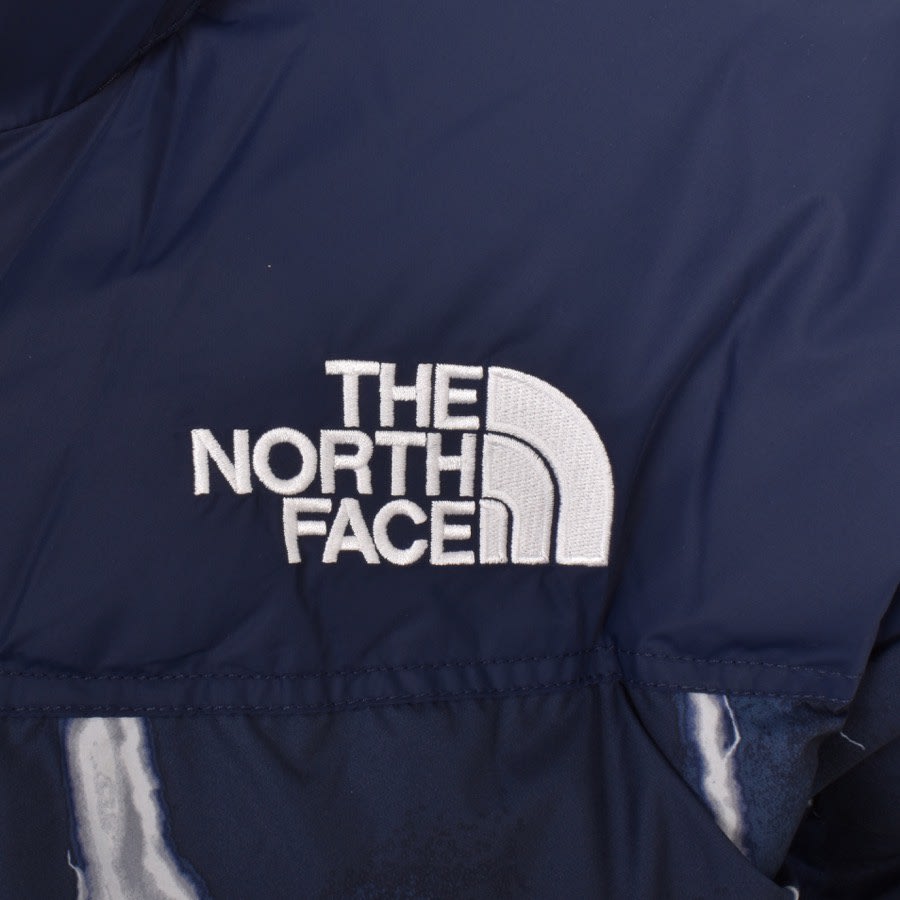 Image number 3 for The North Face Retro Nuptse Jacket Navy