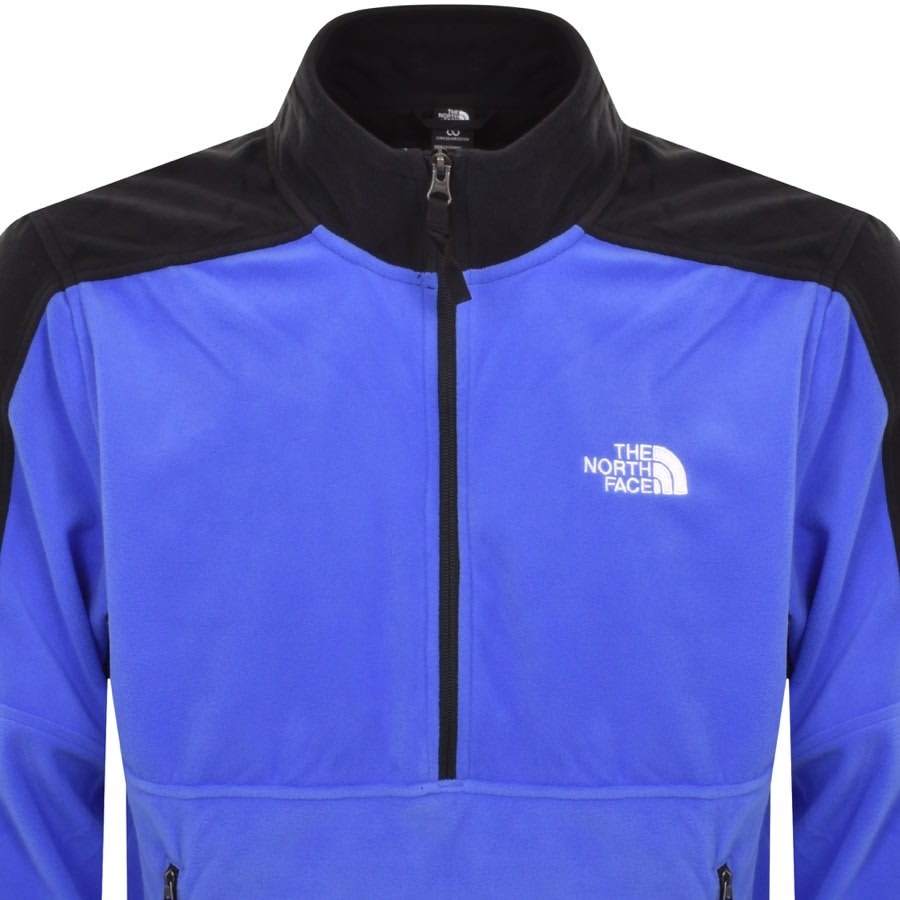 Image number 2 for The North Face Polartec 100 Sweatshirt Blue