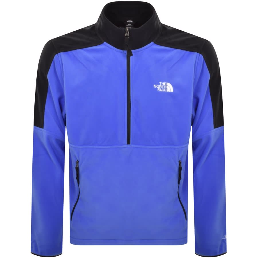 Image number 1 for The North Face Polartec 100 Sweatshirt Blue