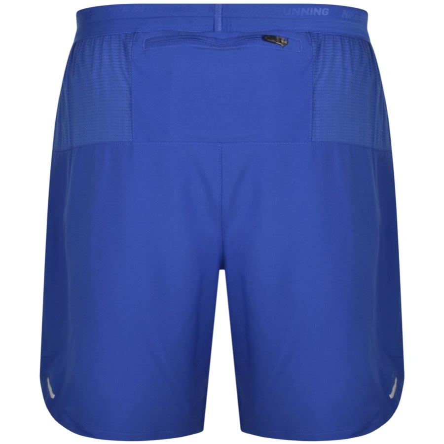 Image number 2 for Nike Training Stride 2 In 1 Running Shorts Blue