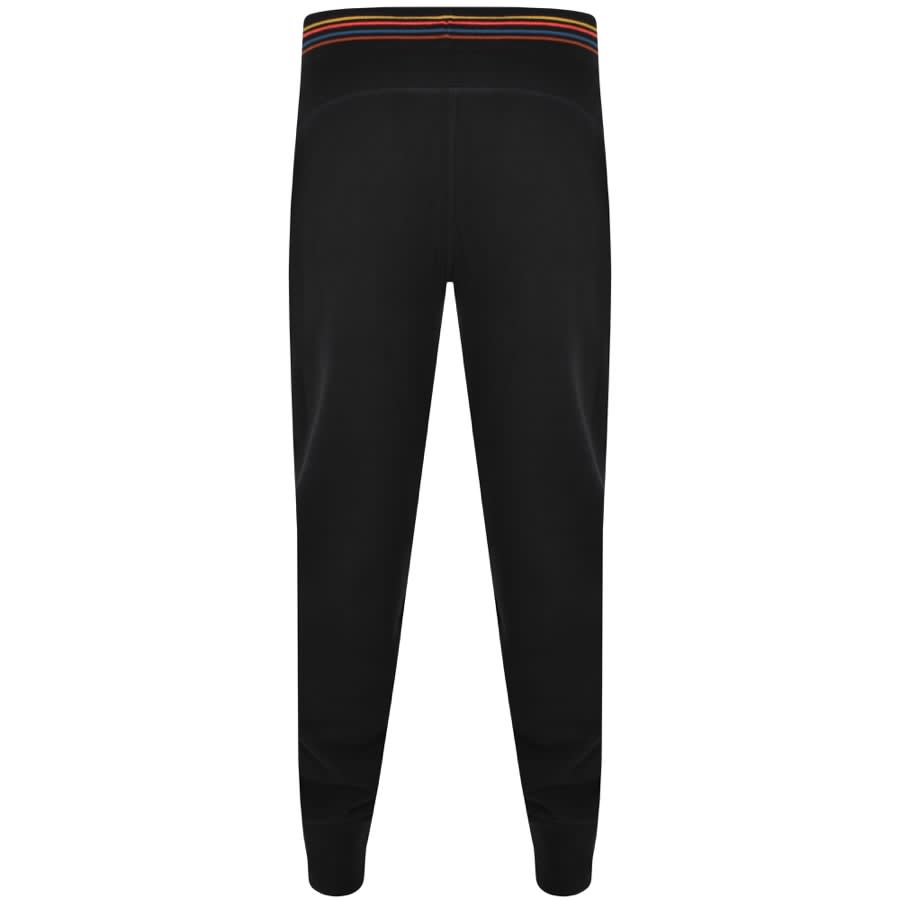Image number 2 for Paul Smith Lounge Artist Rib Joggers Black