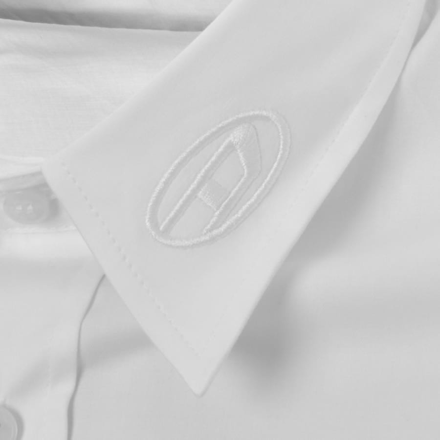 Image number 3 for Diesel Long Sleeve S Benny CL Shirt White