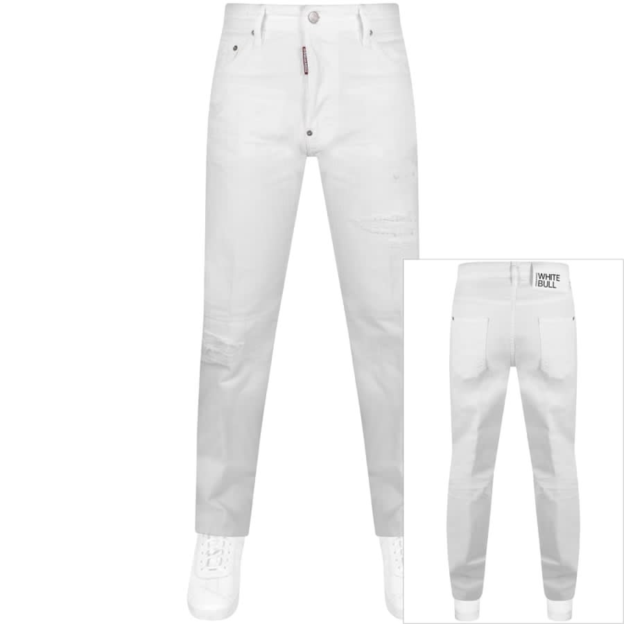 Image number 1 for DSQUARED2 642 Jeans White