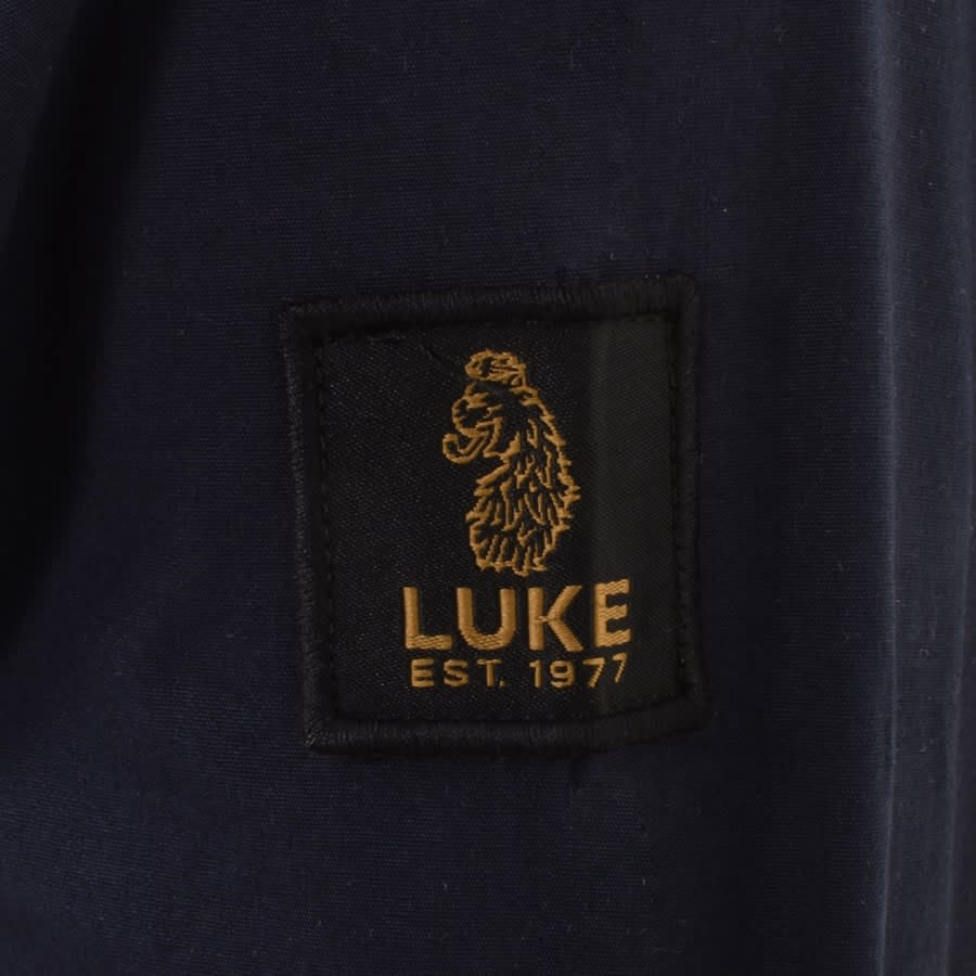 Image number 3 for Luke 1977 Short Sleeve Kilmartin Shirt Navy