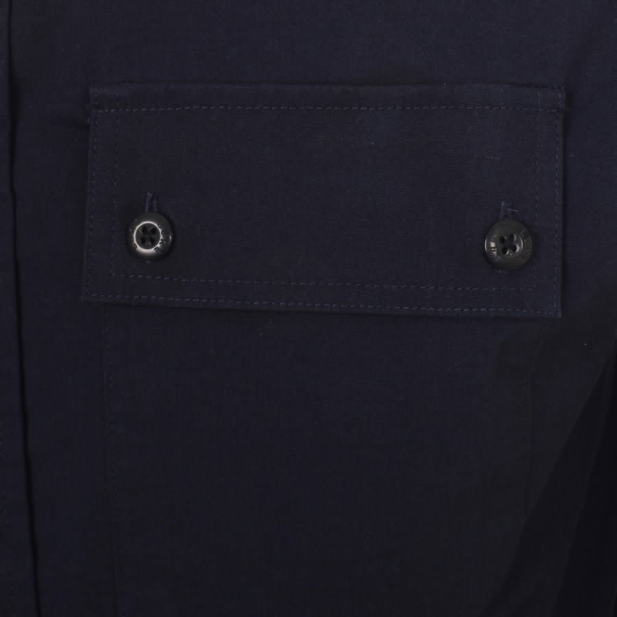 Image number 4 for Luke 1977 Short Sleeve Kilmartin Shirt Navy