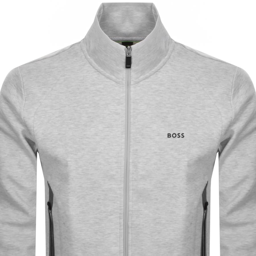 Image number 2 for BOSS Skaz 1 Full Zip Sweatshirt Grey