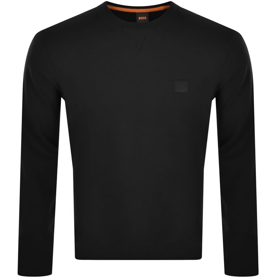 BOSS Westart, Maglia Tuta Uomo, Vestibilità Comoda, Colore Dark Grey29, Con Toppa Logo Tono Su Tono