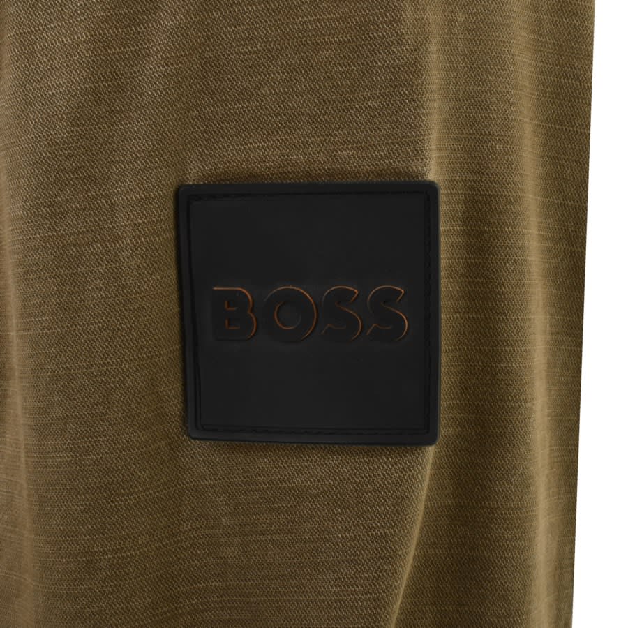 Image number 4 for BOSS Loghy Overshirt Jacket Green