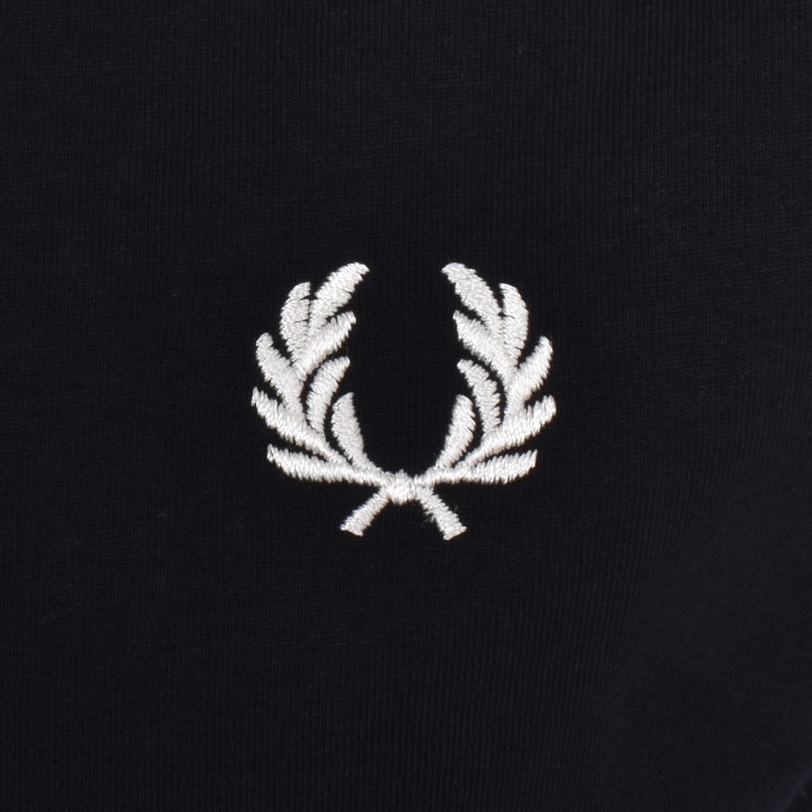 Image number 3 for Fred Perry Crew Neck T Shirt Navy
