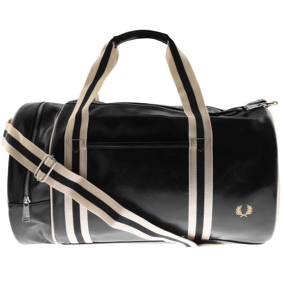 Image number 1 for Fred Perry Classic Barrel Bag Black