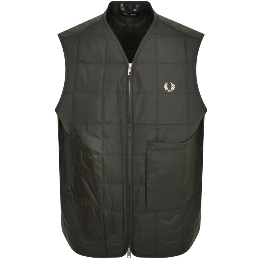Fred Perry Shell Mac Jacket Green | Mainline Menswear