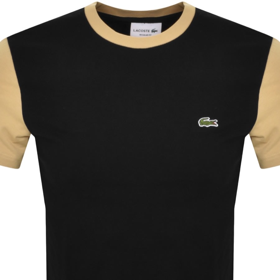 T shirt lacoste hot sale jaune