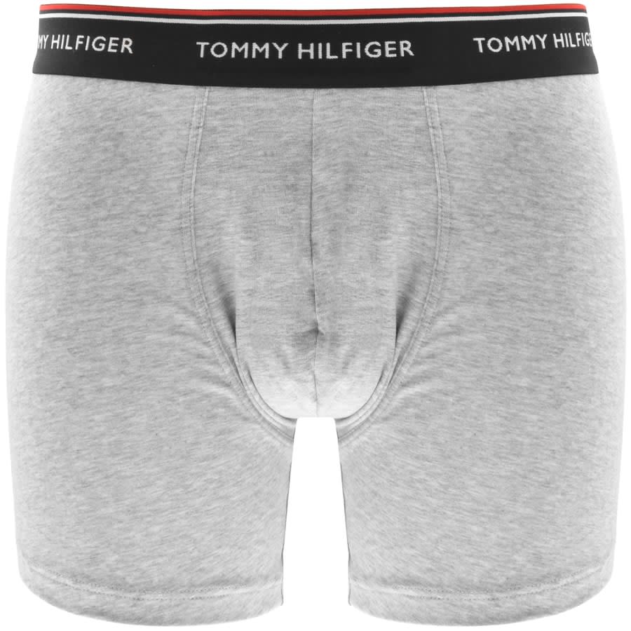Tommy Hilfiger 3 Pack Boxer Shorts Black/White/Grey ,trunks