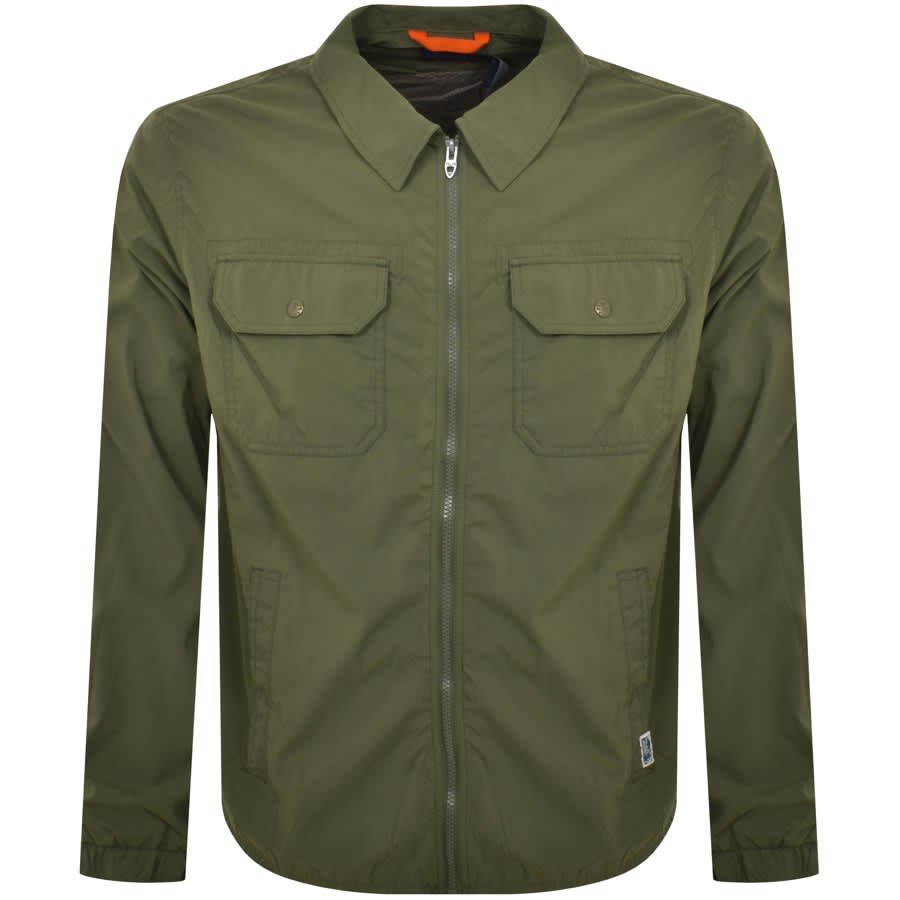 Image number 1 for Ralph Lauren Chase Overshirt Green
