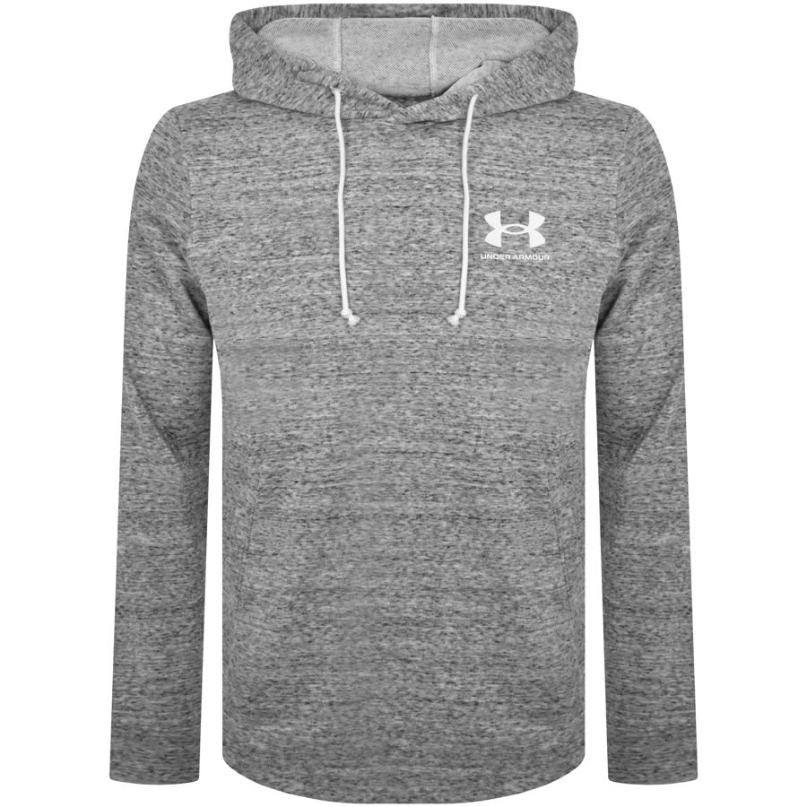 Image number 1 for Under Armour Rival Terry Hoodie Grey
