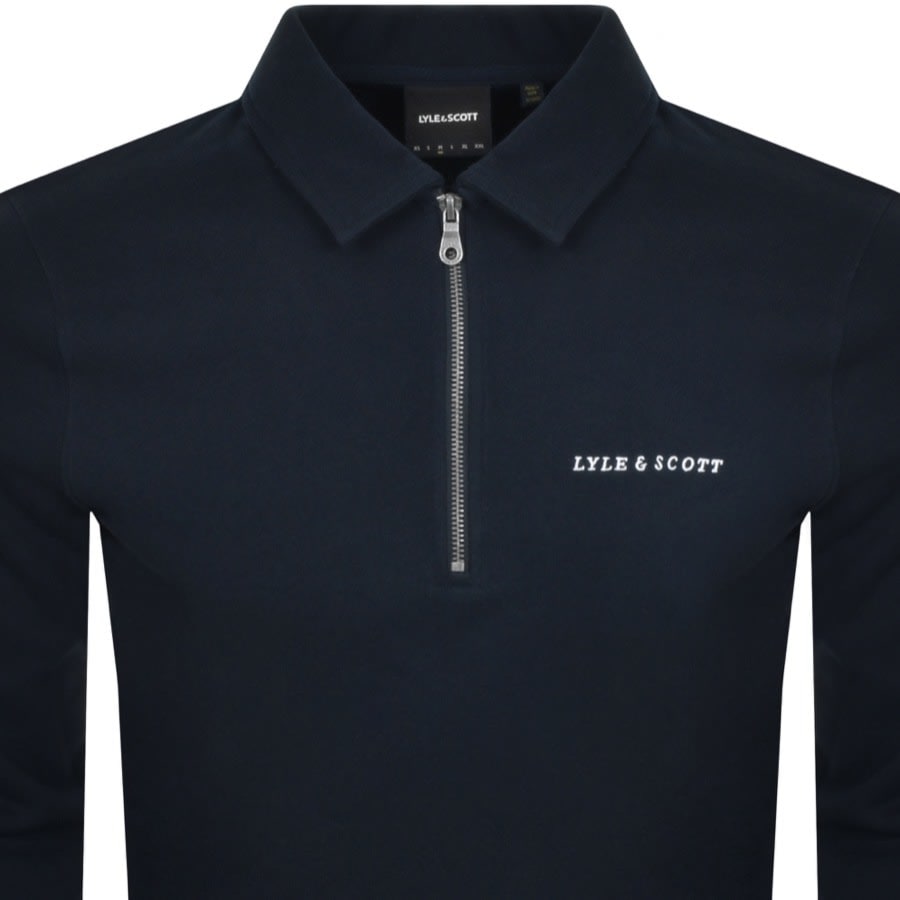 Lyle and best sale scott navy sweatshirt