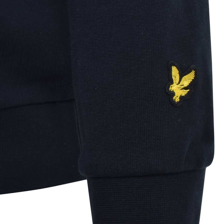 Lyle and scott navy sweatshirt discount