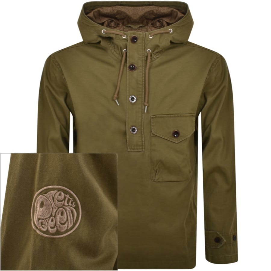Green anorak hot sale